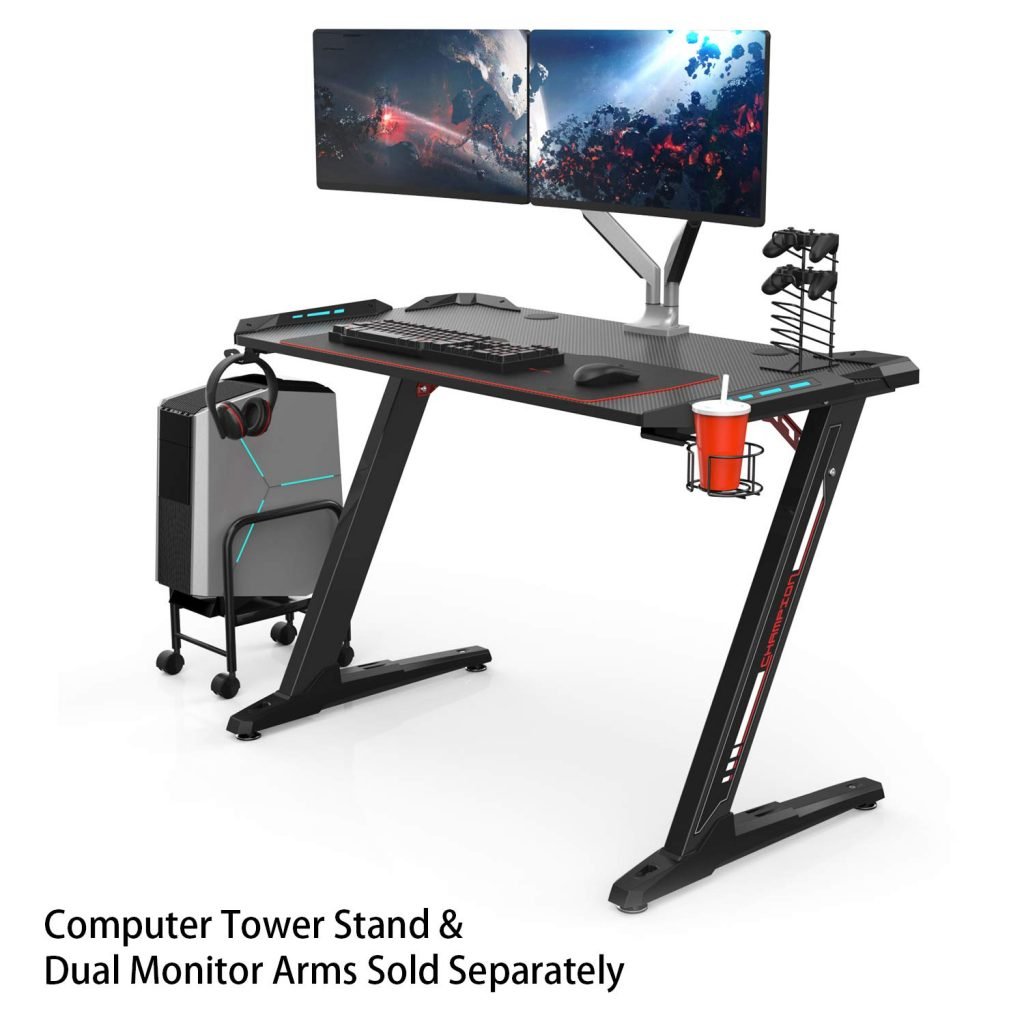 Eureka Ergonomic Z1-S Gaming Desk – Gaming Computer Desk