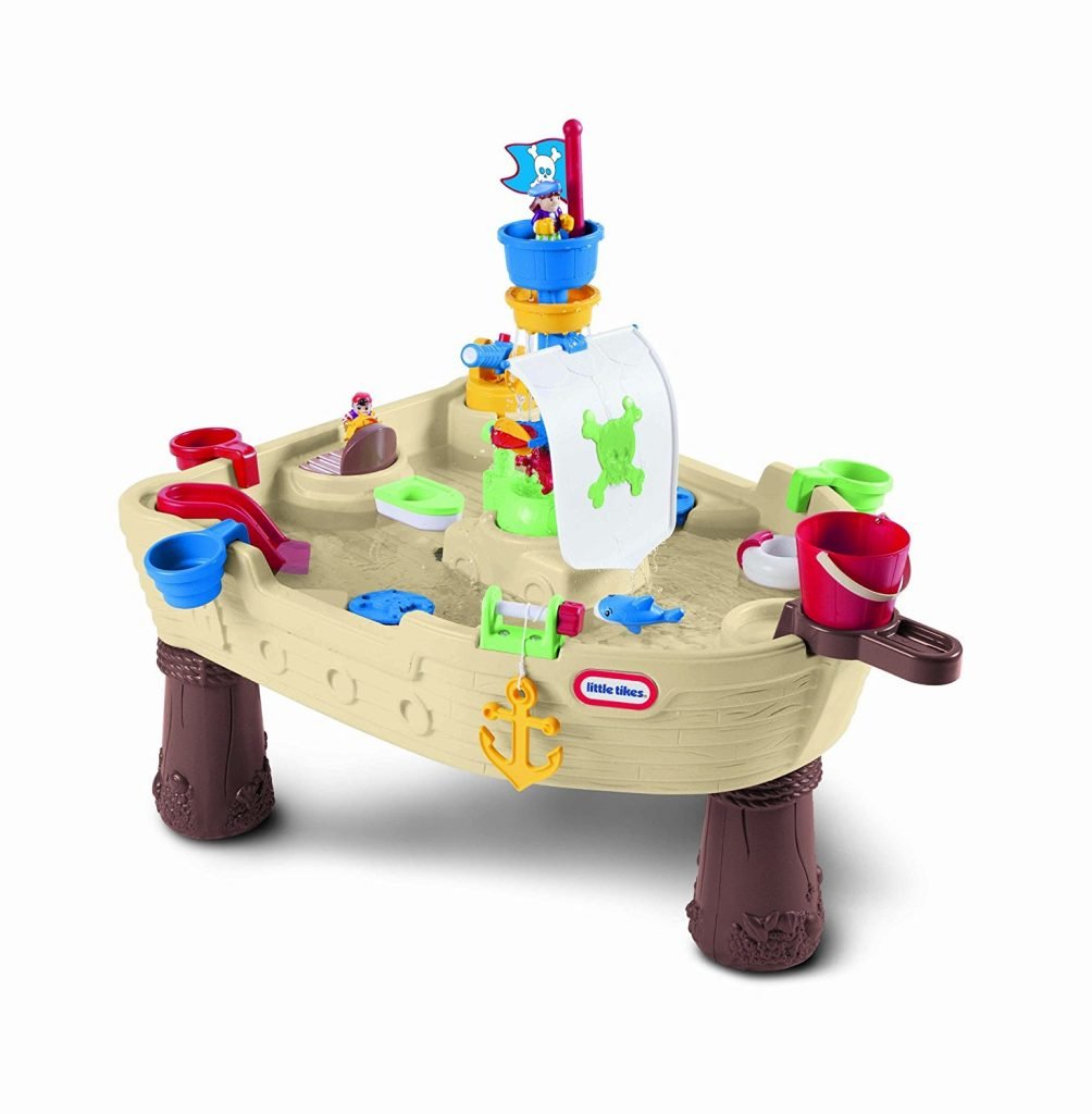 outdoor activity water center little tikes pirate ship