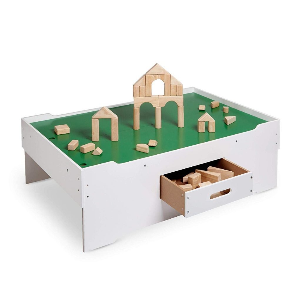 wooden play table for kids