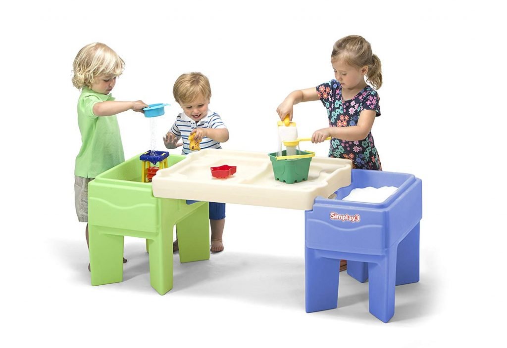 simplay3 indoor and outdoor activity table with storage