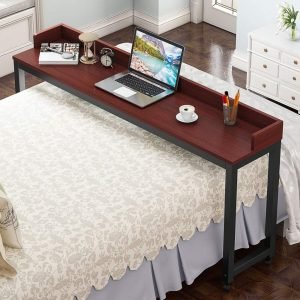 tribesigns queen size large heavy duty overbed table