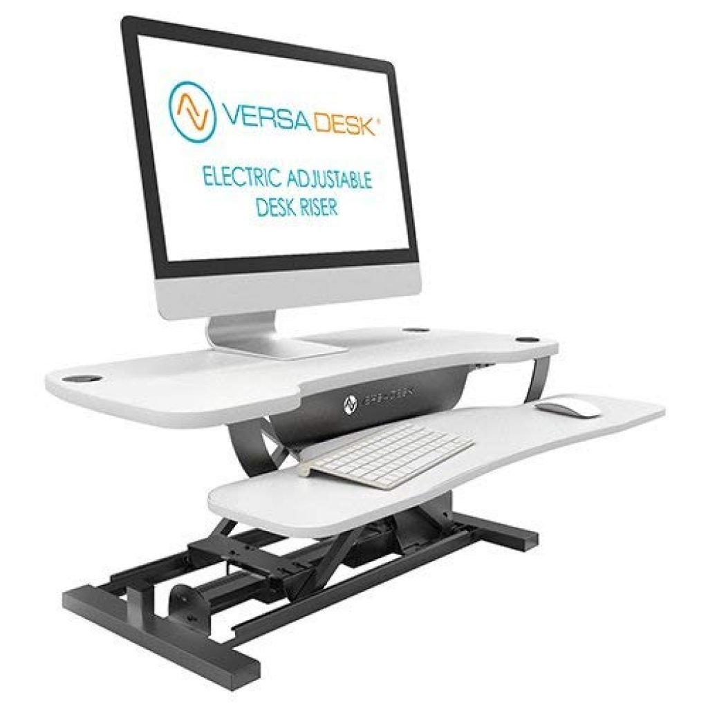 versadesk power pro electric sit-stand workstation converter