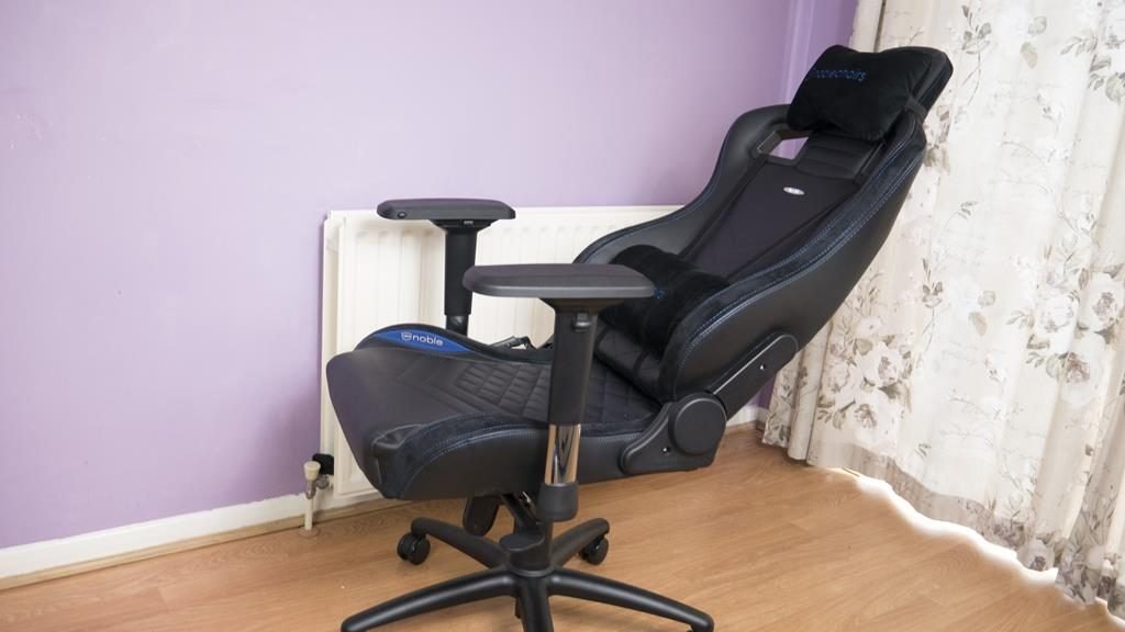 noblechair epic real leather recliner