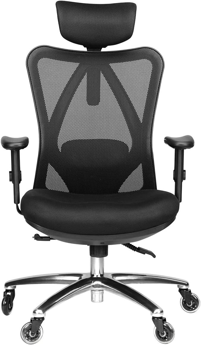 duramont ergonomic reclining office chair