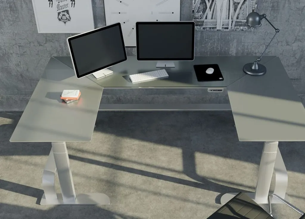 U-shaped xdesk custom design