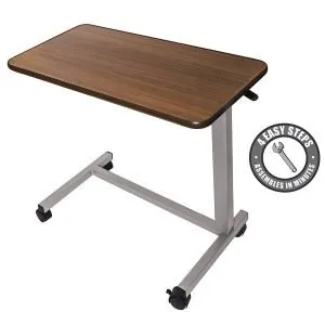 vaunn medical bed side desk tray