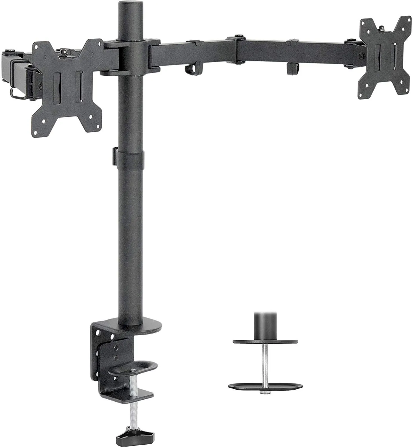 budget friendly dual monitor arm