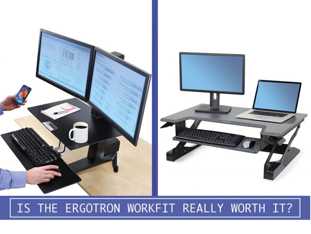 comparison of ergotron workfit s and t