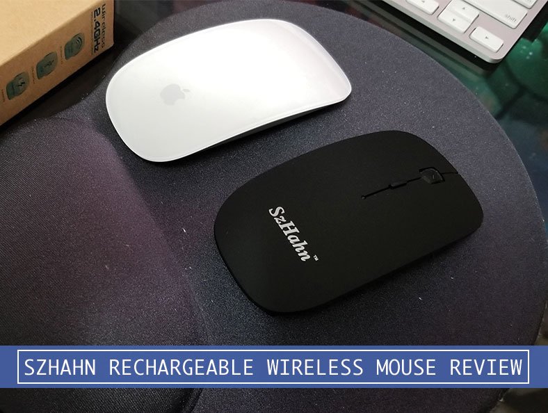 SzHahn 2.4G Silent Rechargeable Wireless Mouse Review