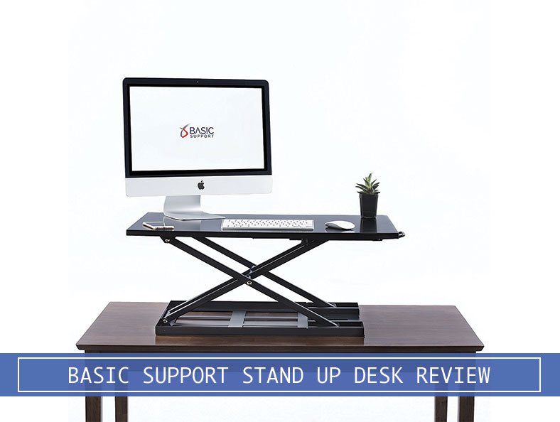 Basic Support Stand Up Table Top No Keyboard Tray Converter Review