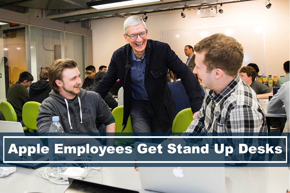 Every Apple Employee Is Getting Stand Up Desks, Says Tim Cook