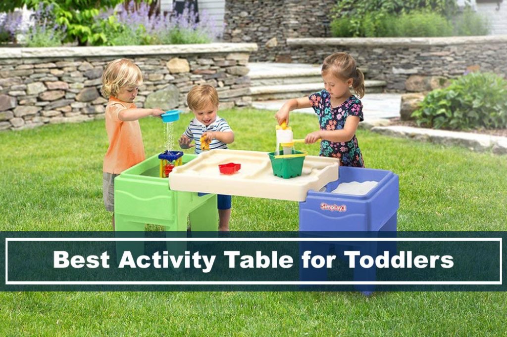 activity table with walker attached