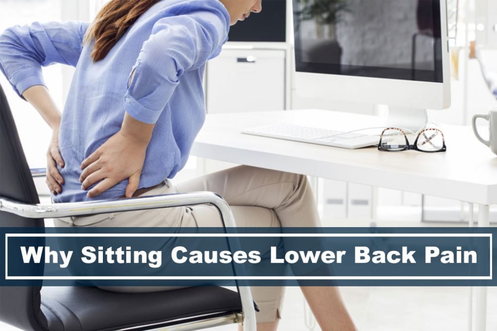 lower back pain from sitting long and other causes