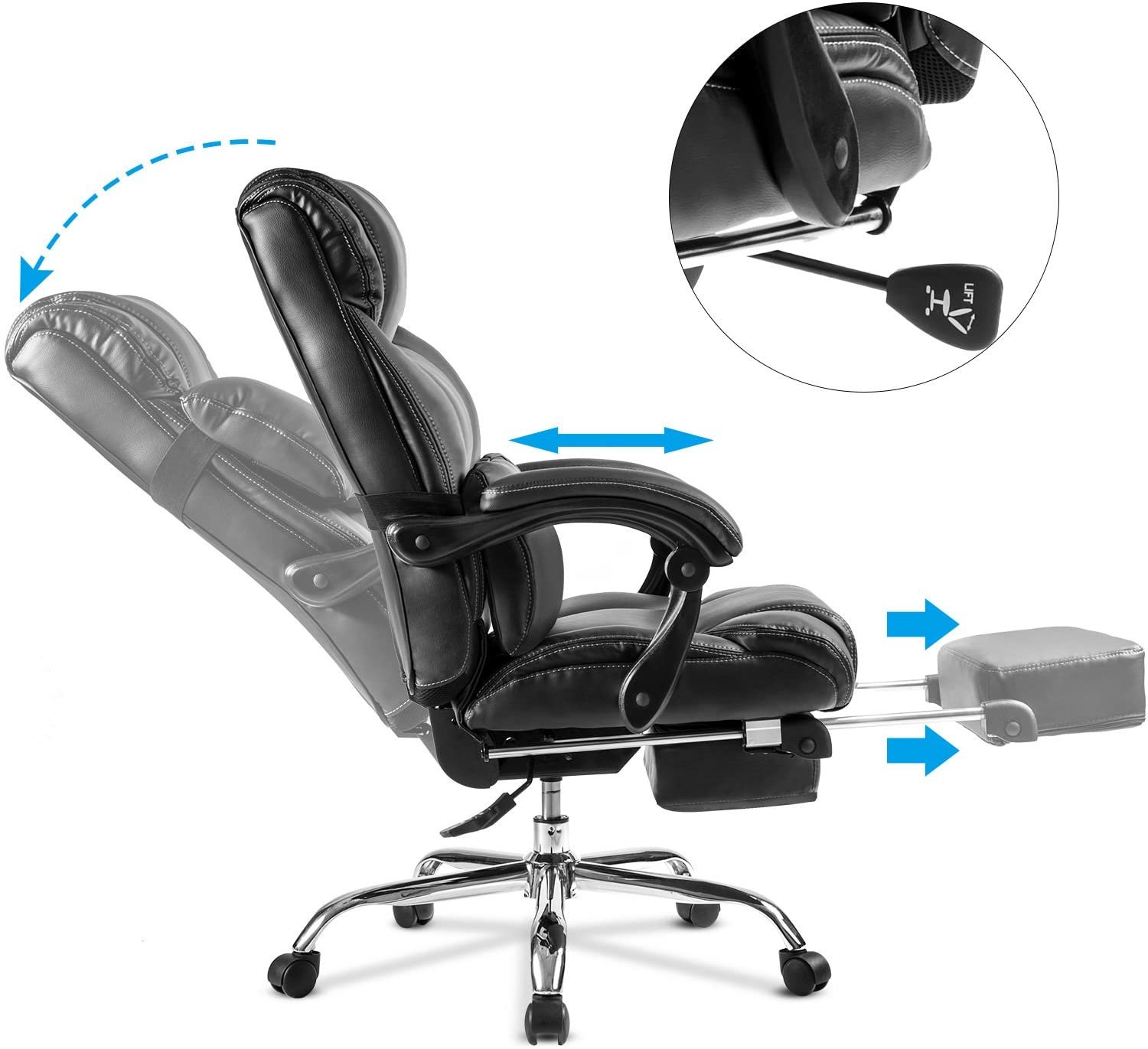 10 Best Recliner Office Chairs For Comfortable Work Environment 2642