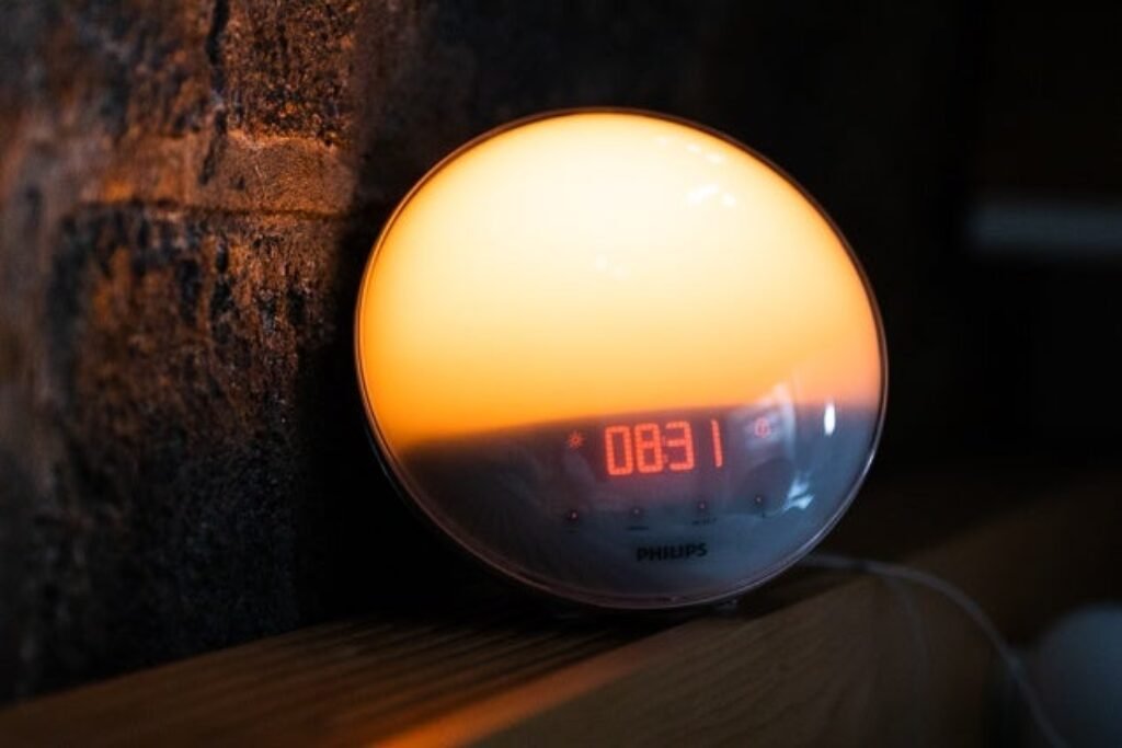 low light alarm clock